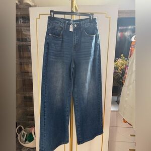 SHEIN Dark Blue Jeans #0097